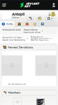 Mobile Screenshot of antepli.deviantart.com