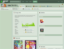 Tablet Screenshot of ppgz-fanclub.deviantart.com