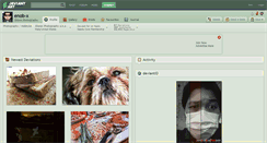 Desktop Screenshot of enob-x.deviantart.com