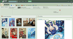 Desktop Screenshot of aomarine.deviantart.com