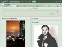 Tablet Screenshot of denis90.deviantart.com