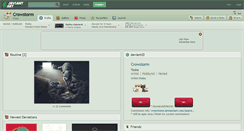 Desktop Screenshot of crowstorm.deviantart.com
