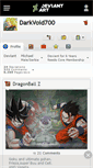 Mobile Screenshot of darkvoid700.deviantart.com