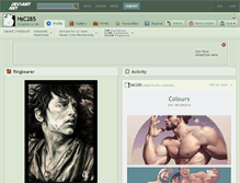 Tablet Screenshot of hsc285.deviantart.com