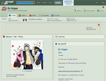 Tablet Screenshot of dr-sniper.deviantart.com