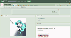 Desktop Screenshot of crystalclouds.deviantart.com