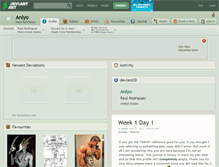 Tablet Screenshot of anlyo.deviantart.com