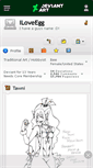 Mobile Screenshot of iloveegg.deviantart.com