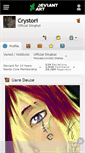 Mobile Screenshot of crystori.deviantart.com