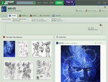Tablet Screenshot of mig-05.deviantart.com