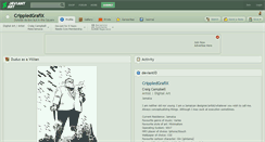 Desktop Screenshot of crippledgrafix.deviantart.com