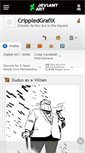 Mobile Screenshot of crippledgrafix.deviantart.com