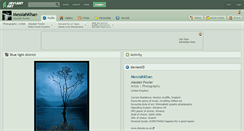Desktop Screenshot of messiahkhan.deviantart.com