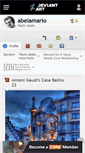 Mobile Screenshot of abelamario.deviantart.com