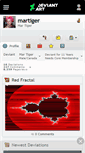 Mobile Screenshot of martiger.deviantart.com