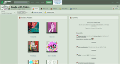 Desktop Screenshot of doodle-with-pride.deviantart.com