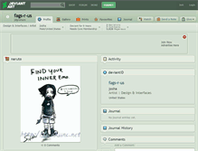 Tablet Screenshot of fags-r-us.deviantart.com