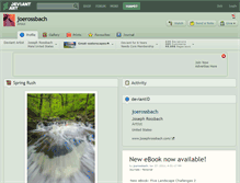 Tablet Screenshot of joerossbach.deviantart.com