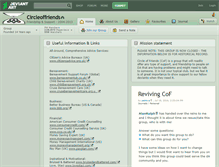 Tablet Screenshot of circleoffriends.deviantart.com