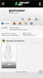 Mobile Screenshot of glyphmaster.deviantart.com