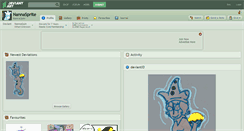 Desktop Screenshot of nannasprite.deviantart.com