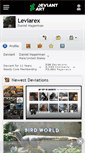 Mobile Screenshot of leviarex.deviantart.com