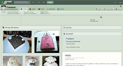 Desktop Screenshot of franbann.deviantart.com