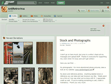 Tablet Screenshot of antiretrovirus.deviantart.com