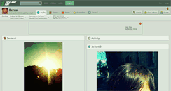 Desktop Screenshot of denzai.deviantart.com