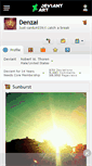 Mobile Screenshot of denzai.deviantart.com
