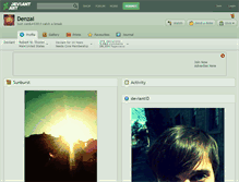 Tablet Screenshot of denzai.deviantart.com