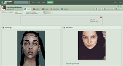 Desktop Screenshot of l-u-c-k-y-n-i-n-e.deviantart.com