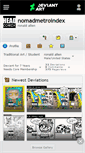 Mobile Screenshot of nomadmetroindex.deviantart.com