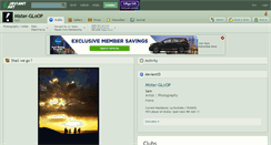 Desktop Screenshot of mister-gloop.deviantart.com