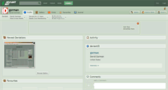 Desktop Screenshot of gorman.deviantart.com