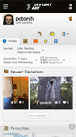 Mobile Screenshot of potorch.deviantart.com