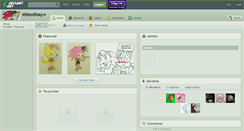Desktop Screenshot of milesxrosy.deviantart.com