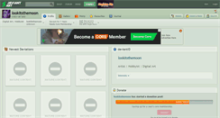 Desktop Screenshot of lookitsthemoon.deviantart.com