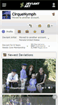 Mobile Screenshot of cirquenymph.deviantart.com