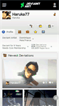 Mobile Screenshot of haruka77.deviantart.com