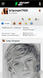 Mobile Screenshot of briannam7900.deviantart.com