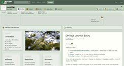 Desktop Screenshot of mesilliac.deviantart.com