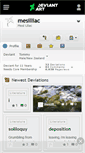 Mobile Screenshot of mesilliac.deviantart.com