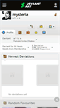 Mobile Screenshot of mysteria.deviantart.com