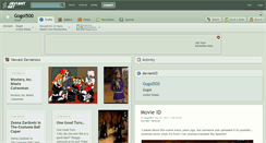 Desktop Screenshot of gogol500.deviantart.com