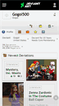Mobile Screenshot of gogol500.deviantart.com