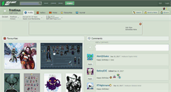 Desktop Screenshot of frostious.deviantart.com