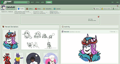 Desktop Screenshot of dakukabi.deviantart.com