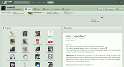 Desktop Screenshot of horsie35.deviantart.com