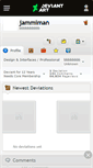 Mobile Screenshot of jammiman.deviantart.com